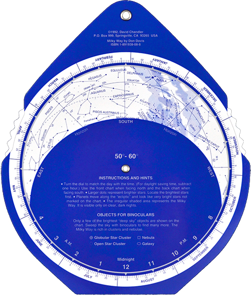 Miller 10.5 30 Degree Planisphere for 25-35 degrees N